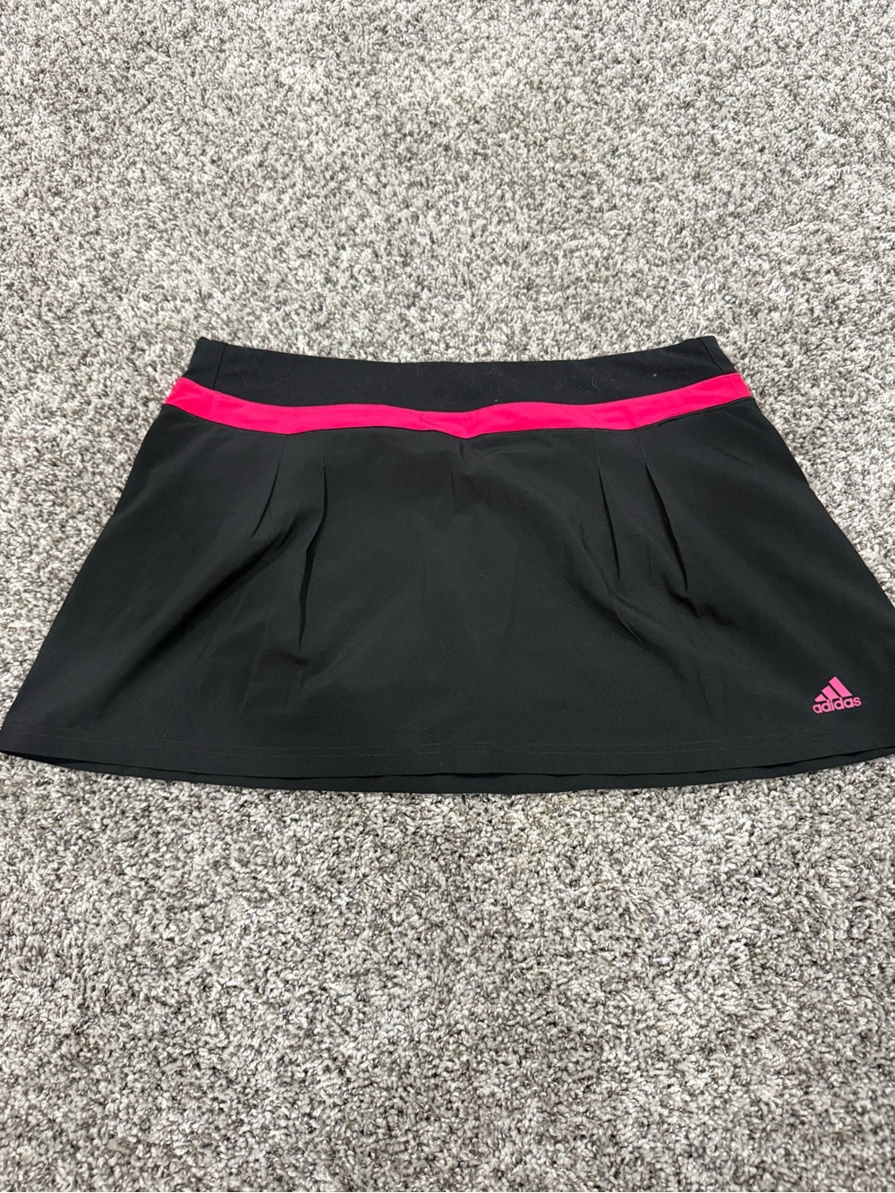adidas Black Skirt with Pink Waist Panel